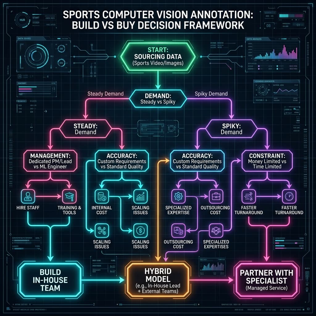 Build vs buy sports annotation decision framework