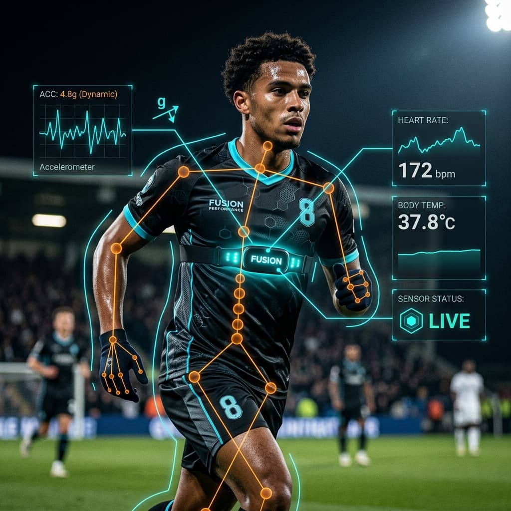 Biomechanical Pose and Wearable Sensor Telemetry Fusion
