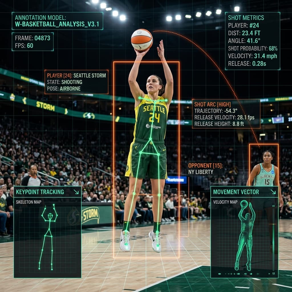 Women's Sports Computer Vision: Why the Data Annotation Gap Is the Next Bottleneck (2026)